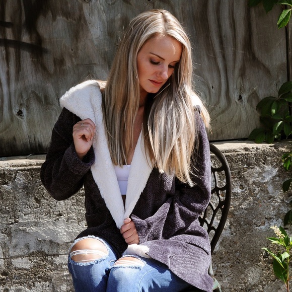 Threadzwear Jackets & Blazers - Chenille Vegan Fur Coat